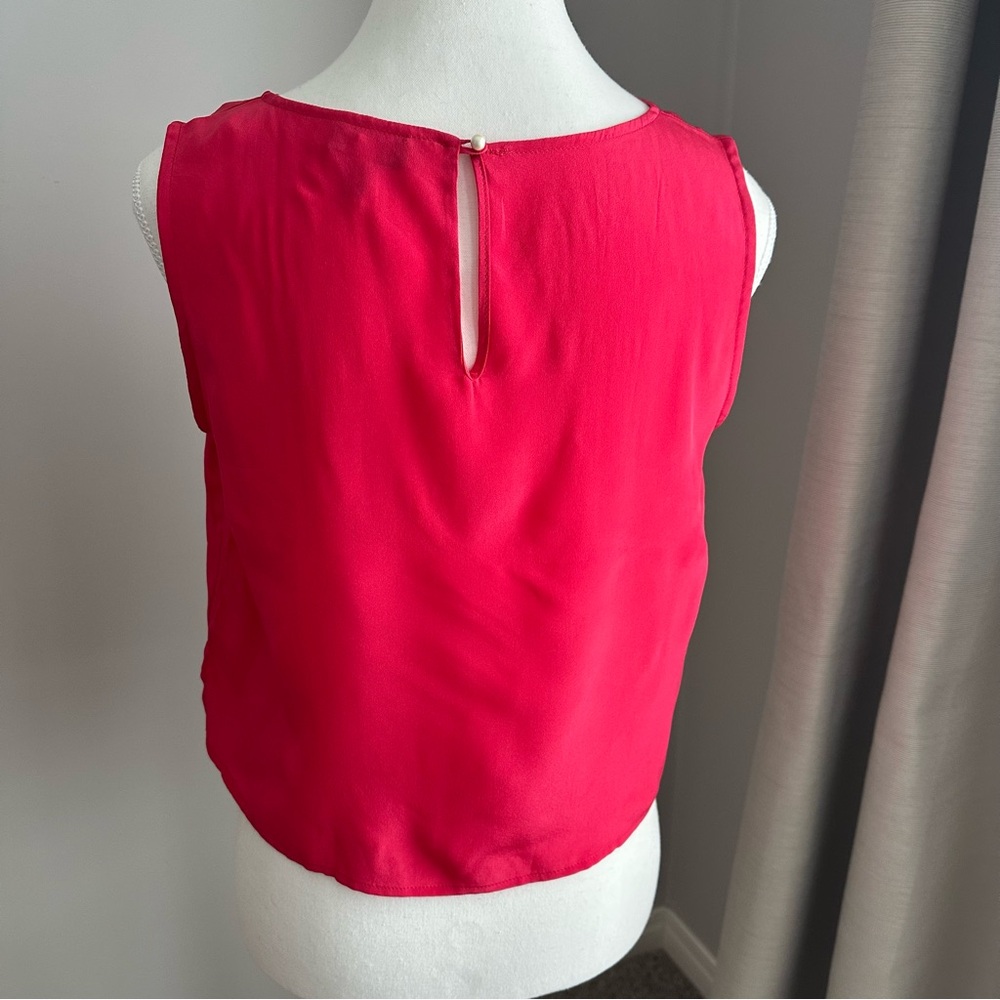 Silk Sleeveless Top - Picture 2 of 4